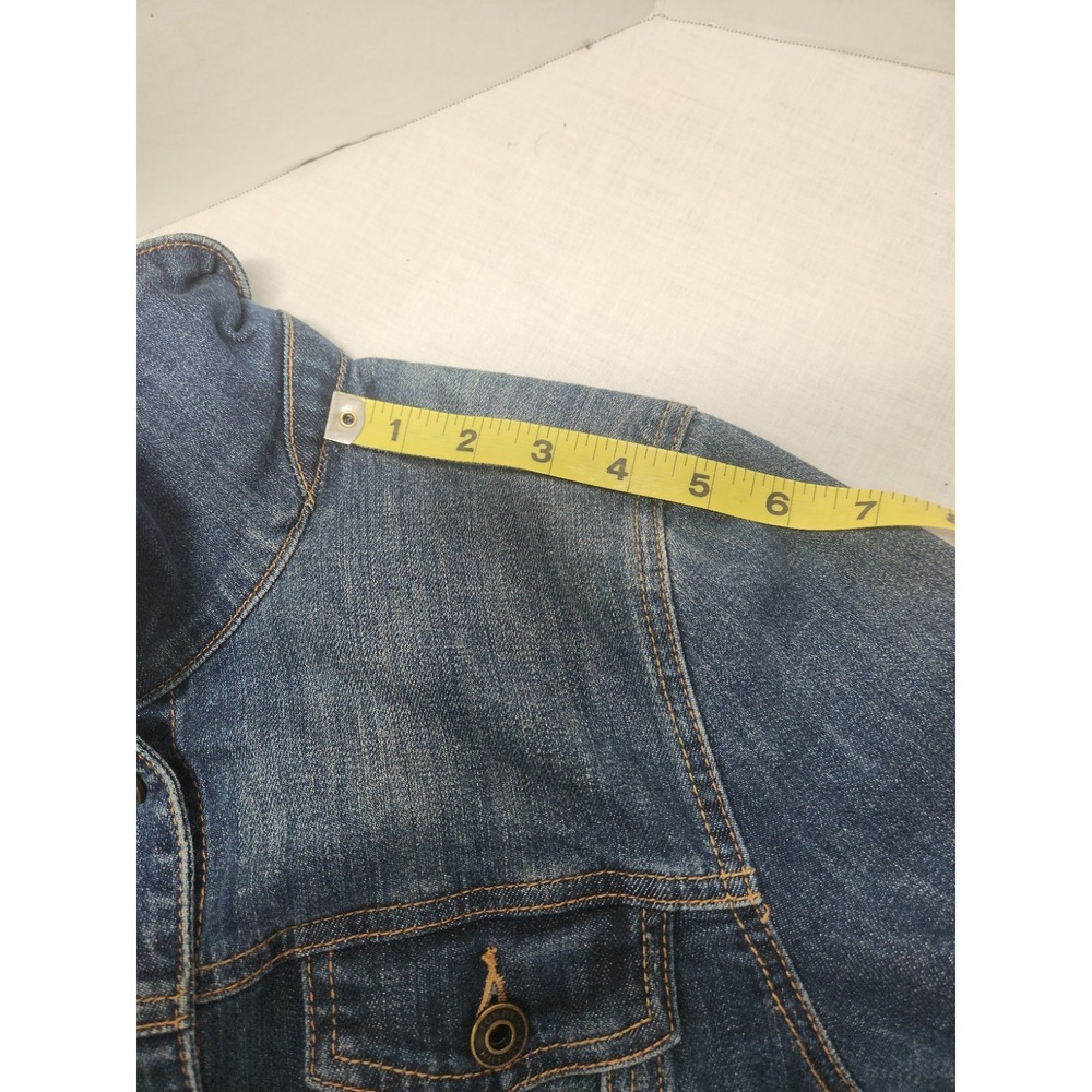 Tommy Hilfiger 2015 Denim Jacket Women's Size M Fitted - Picture 8 of 13